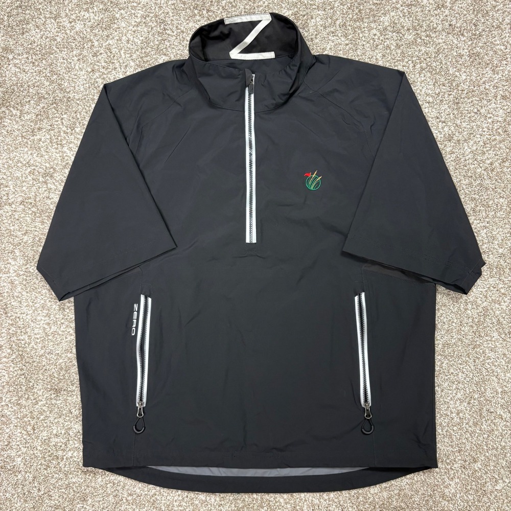 Zero Restriction Power Torque Half Sleeve Waterproof 1/4 Zip Jacket Mens Medium